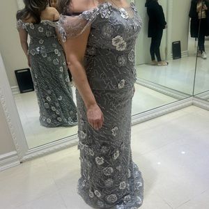 Custom dress for mother of groom/ bride for sale! One of a kind.